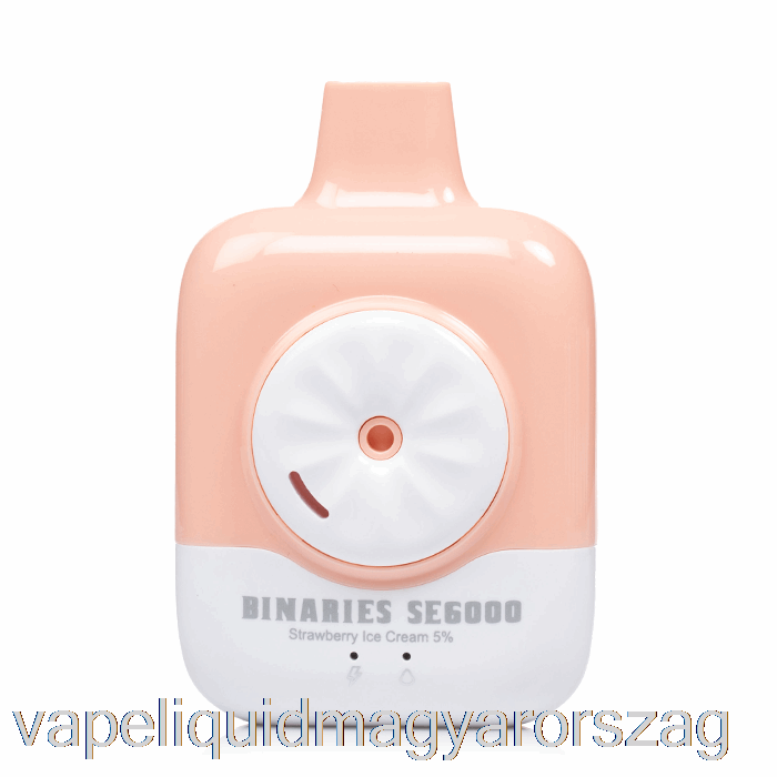 Horizon Binárisok Se6000 Eldobható Eper Fagylalt Vape Folyadék